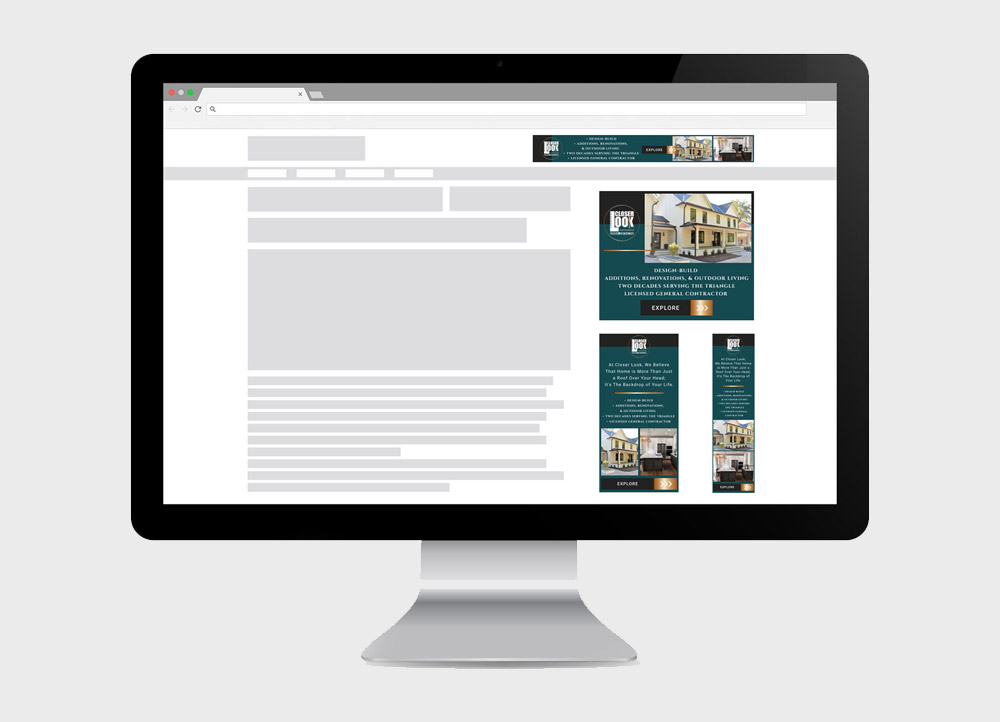Web and Social Media Banner Ad Designs